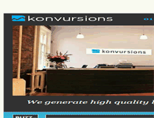 Tablet Screenshot of konvursions.com